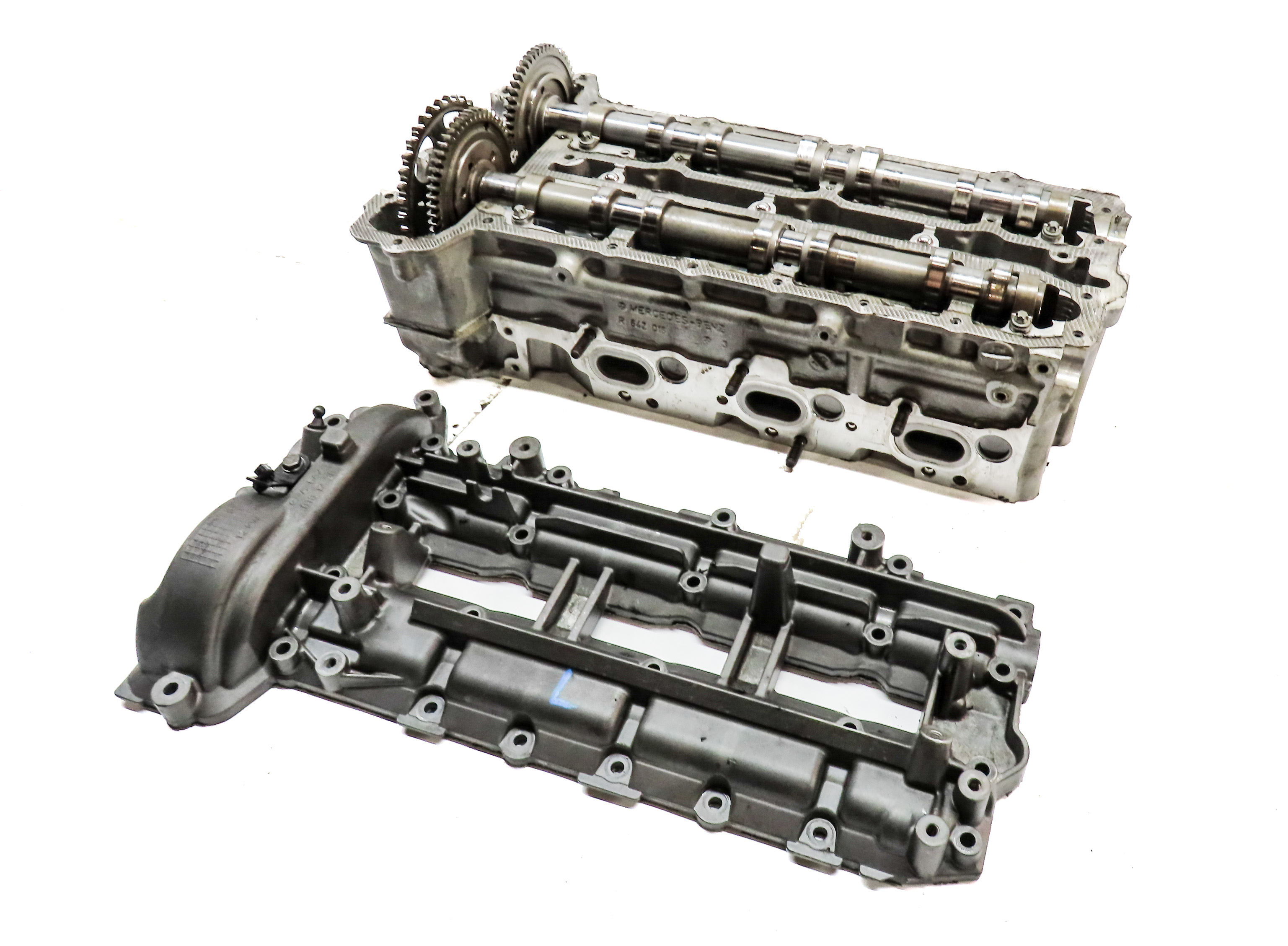 12-15 MERCEDES GL350 ML350 S350 (W166 X166 W221) 3.0L DIESEL LEFT CYLINDER HEAD — exact item pictured